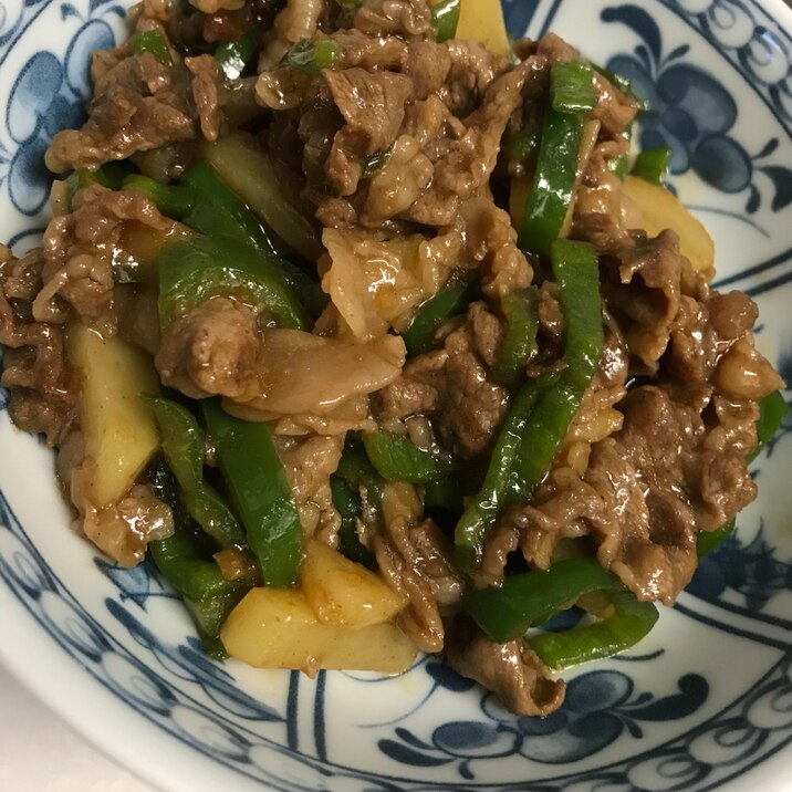 我が家の青椒肉絲！クックドゥアレンジ編